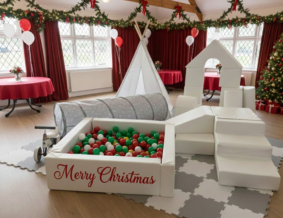 Soleado Moments soft play setup in a venue